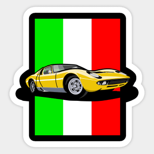 Italian Bull Sticker